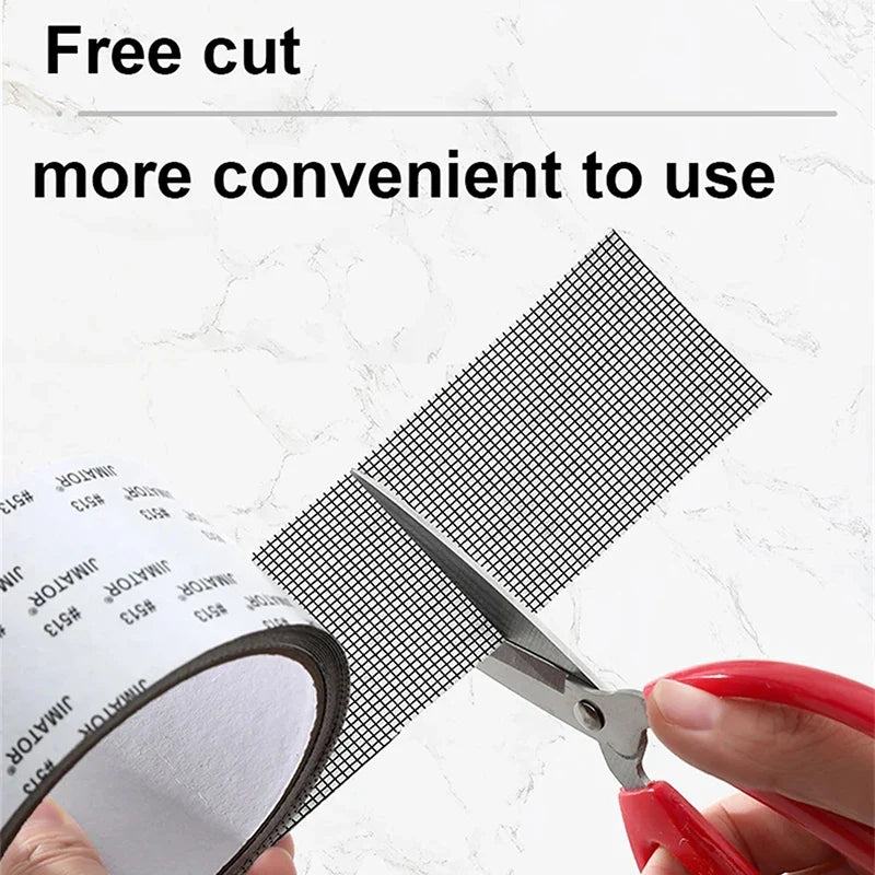 Window Mosquito Net Repair Tape | Self-Adhesive Screen Patch for Broken Holes