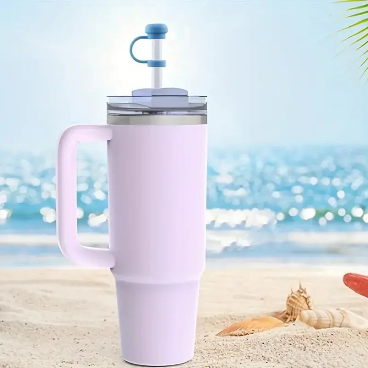 Stanley Straw Cap Set | Silicone Dustproof Straw Cover for 10mm Round Straws