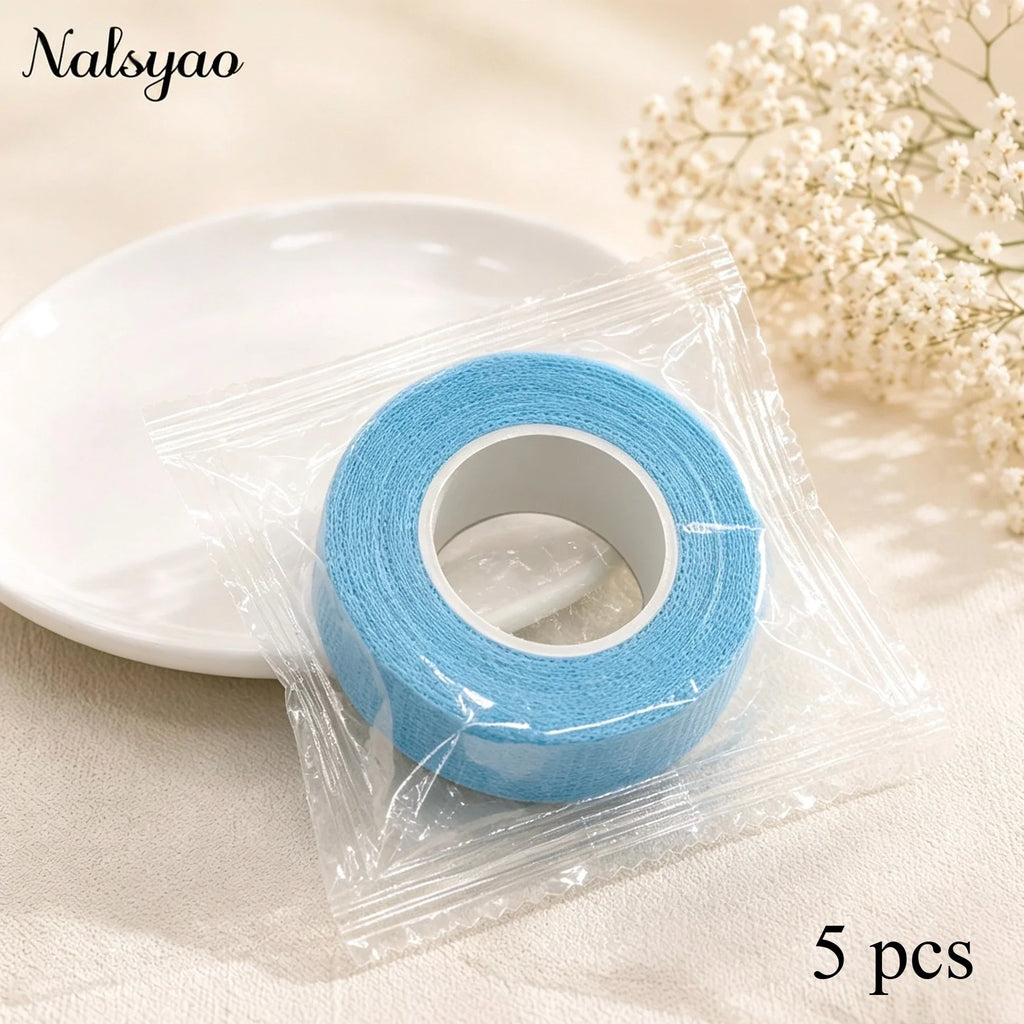 5PCS Eyelashes Extension Tape Micropore Breathable Non-woven Cloth Adhesive Lifting Lash Accessories Tools Colorful Makeup