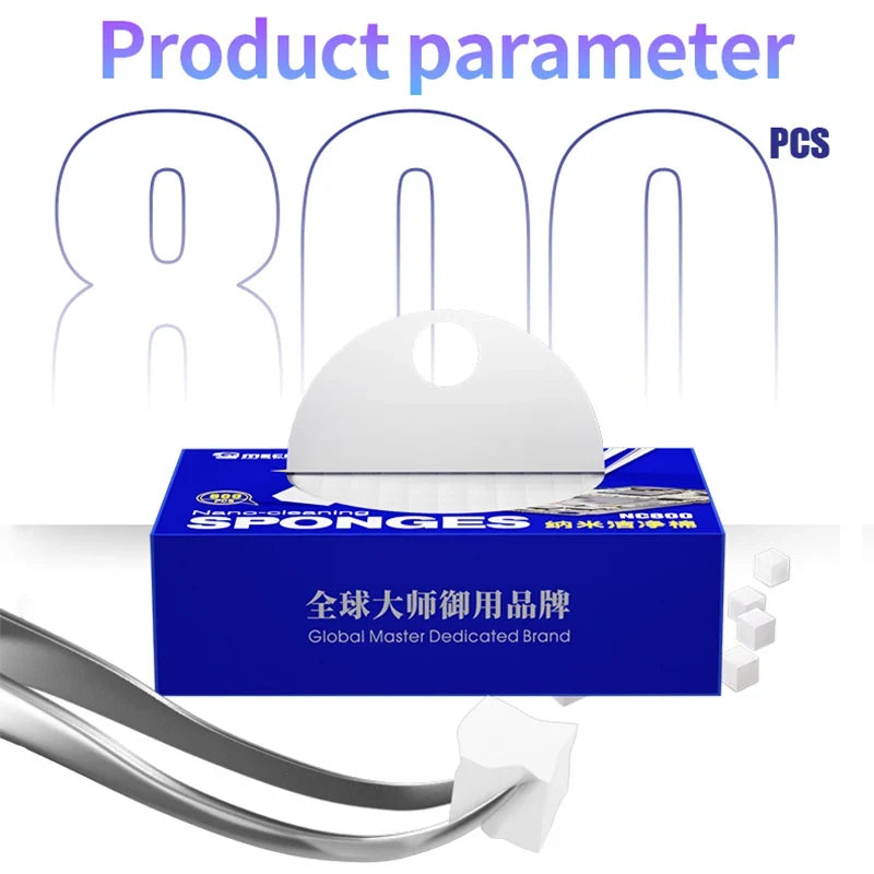 MECHANIC NC800 Nano-cleaning Sponges | No-Slagging Keyboard and Motherboard Cleaning Tool