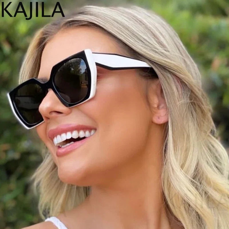 Cat Eye UV400 Square Punk Sunglasses