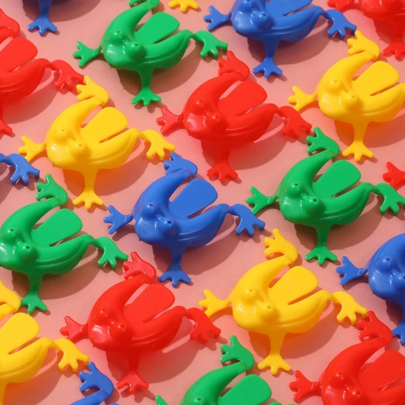 Jumping Frog Fidget Toy Set | Stress Relief Bounce Toy for Kids