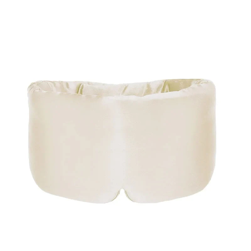 Imitated Silk Sleep Mask | Soft Pressureless Eye Cover for Deep Sleep