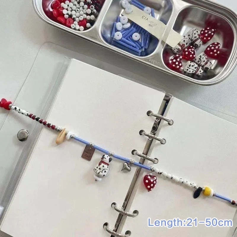 Personalized Dalmatian Pendant Necklace | Custom Beaded Jewelry Gift
