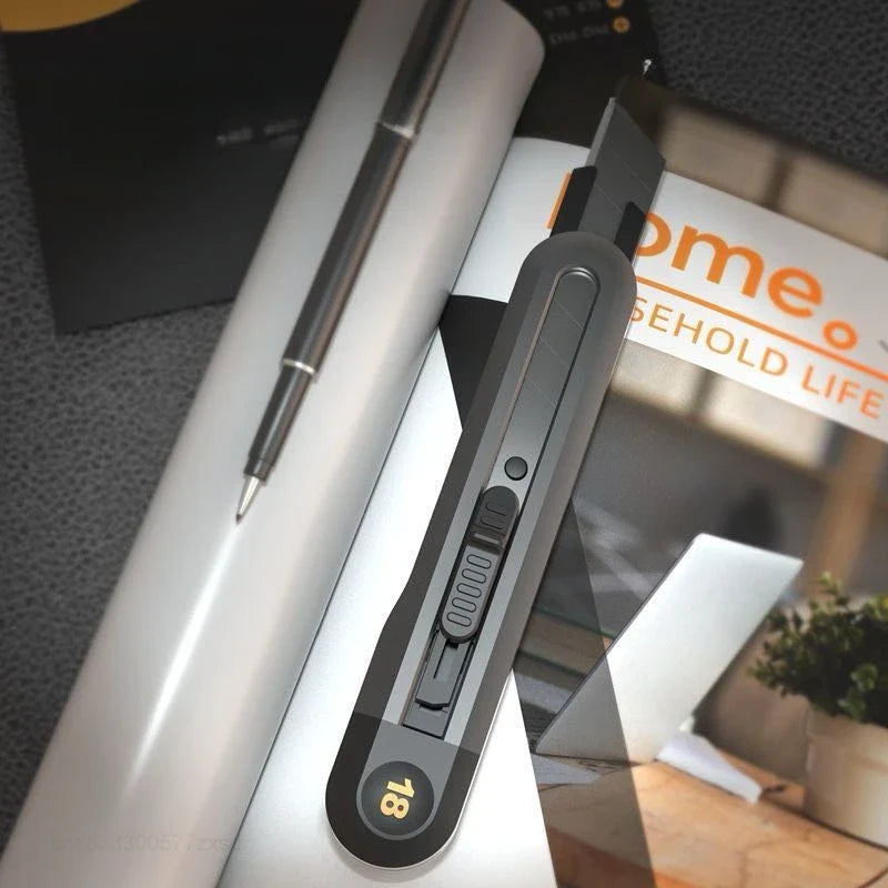 Mijia Snap-off Utility Knife | Retractable Box Cutter with Auto Lock