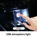 Car USB Atmosphere Light | LED Interior Touch Ambient Decoration