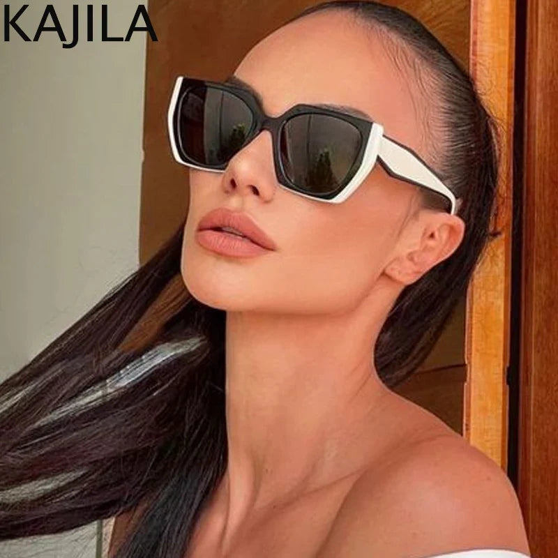 Cat Eye UV400 Square Punk Sunglasses