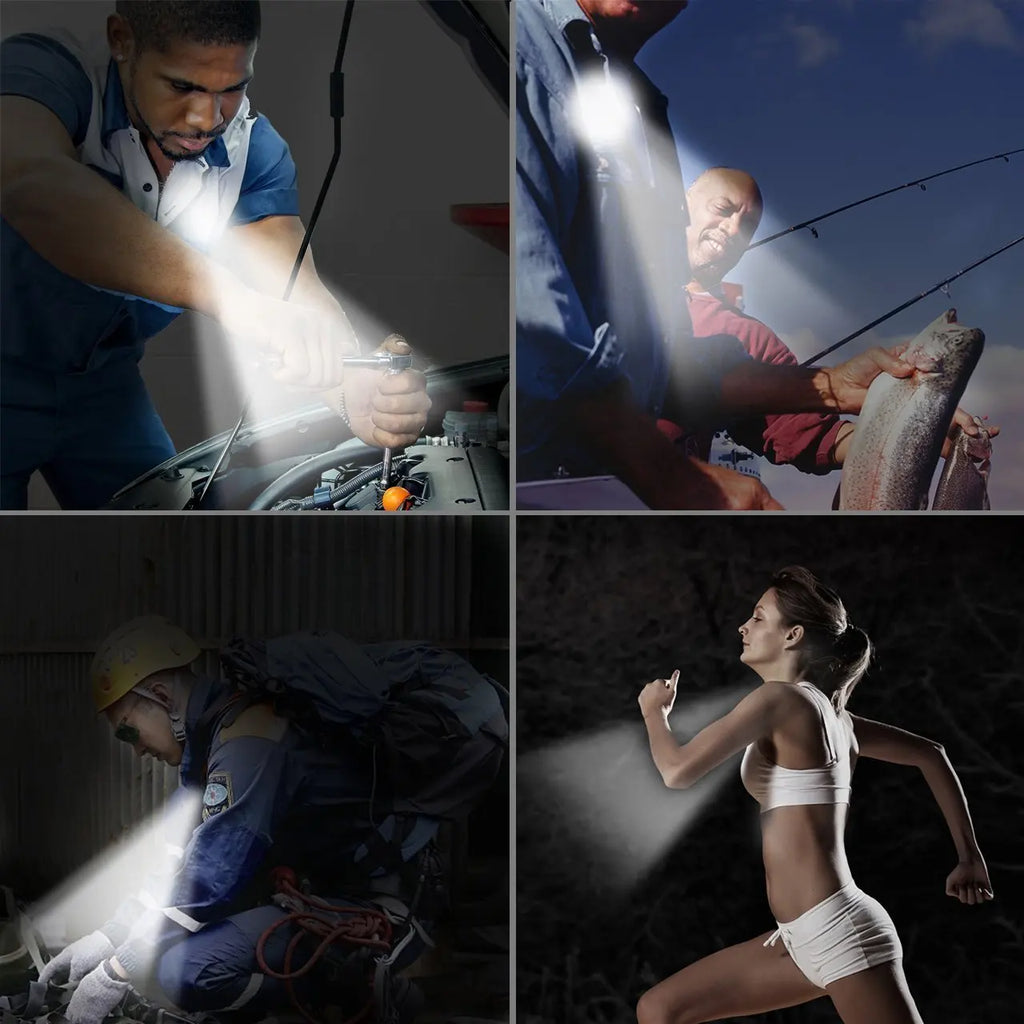 Mini Running Emergency Light | Clip Safety Soft Silicone Outdoor Cycling Lamp