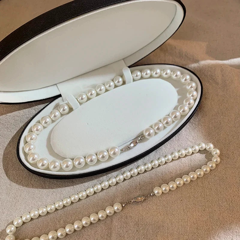 Taoya Imitation Pearl Beaded Necklace | Classic Fashion Jewelry for Women