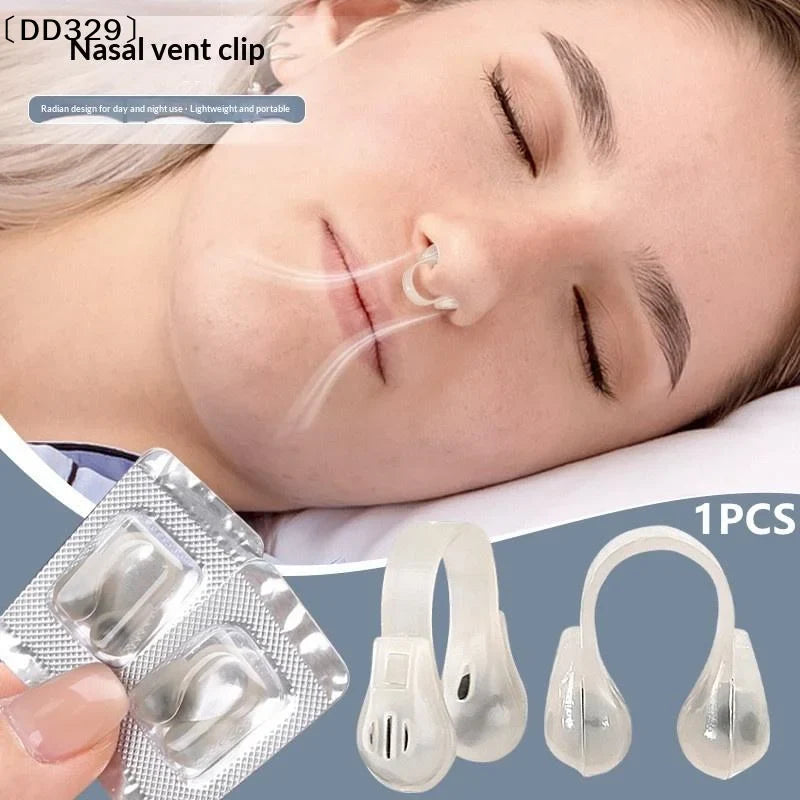 Silicone Nasal Dilator for Snoring | Easy Breath Nasal Clip for Better Sleep