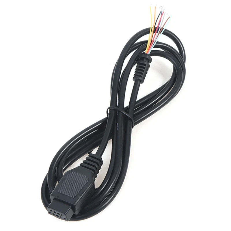 9 Pin 1.5M Extension Cable for Sega Genesis 2 MD2 Controller | Gamepad Cord