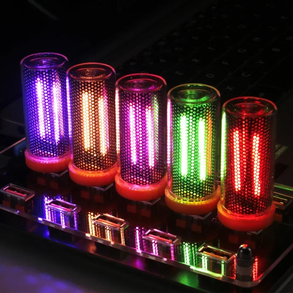 USB Glass Atmosphere Light | Touch Control LED Mood Lamp for Car and Home