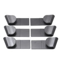 Wall-Mounted Pot Lid Holder Set | 6-Pack Kitchen Organizer