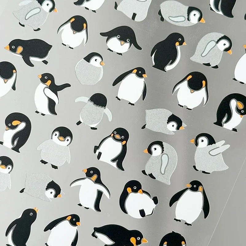Cute Animal Sticker Pack for DIY Journaling and Scrapbooking | 50+ Pieces