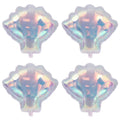 4-Pack Colorful Shell-Shaped Aluminum Foil Balloons | Ocean-Themed Party Decor
