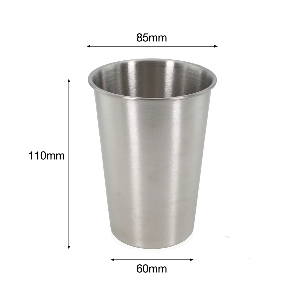 Stainless Steel Beer Cup Set | Durable Mugs for Camping, Coffee, and Whiskey