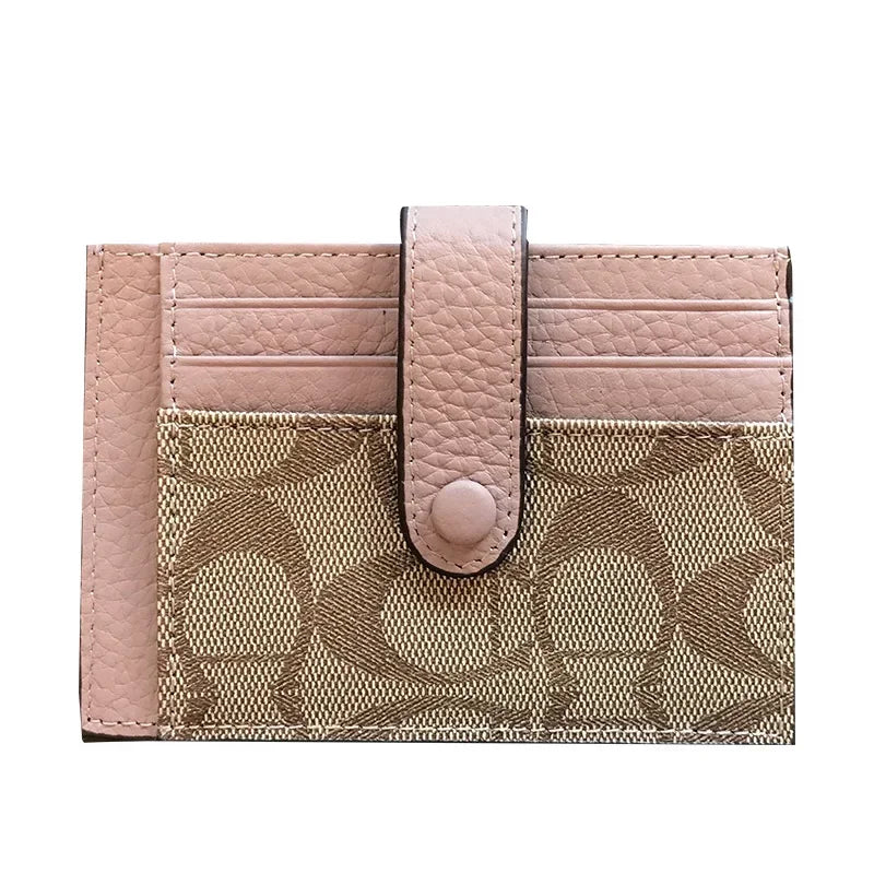 Compact Travel Wallet for Women | RFID Card Holder with Coin Purse