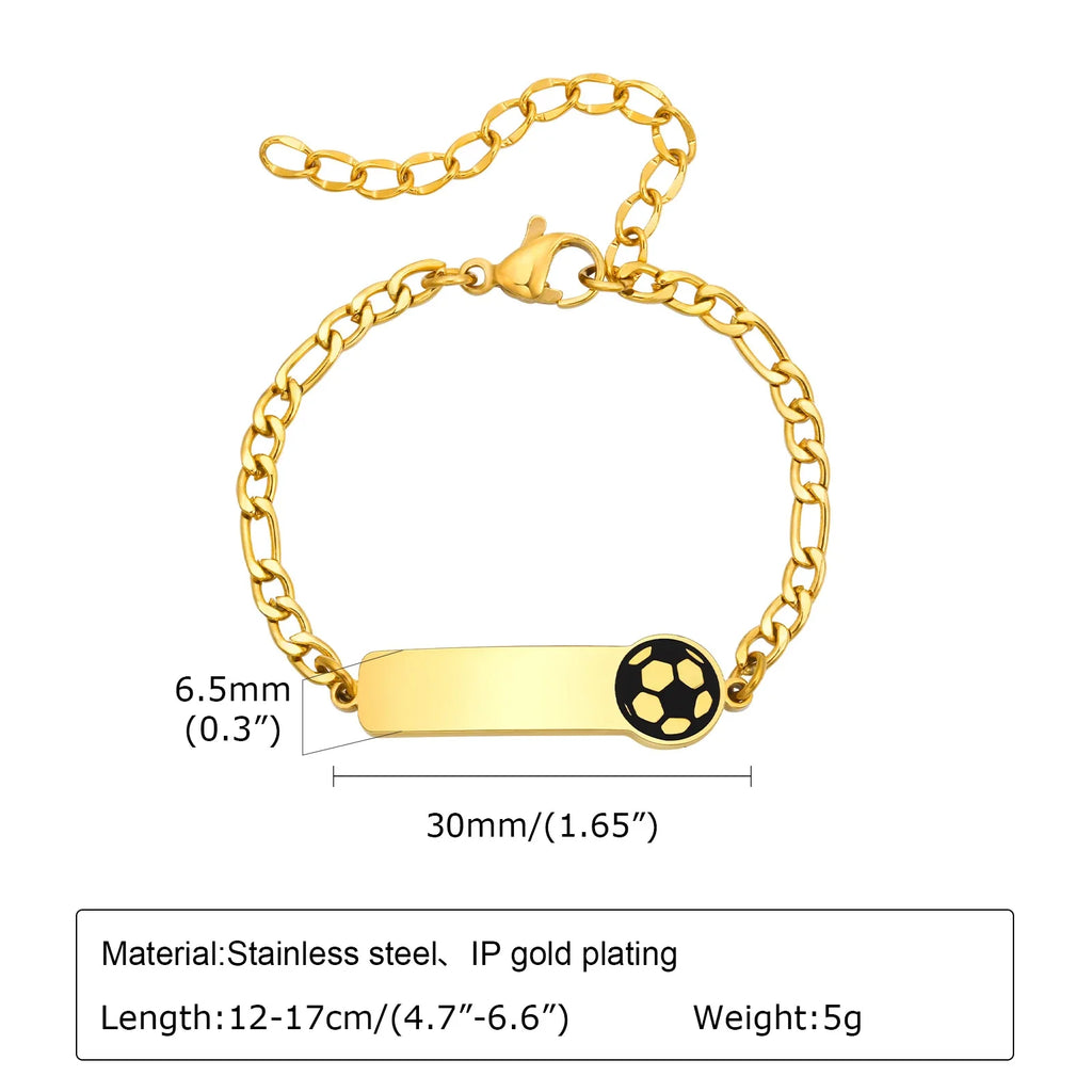 Custom Stainless Steel Name Bracelet | Personalized Gift for Daughter
