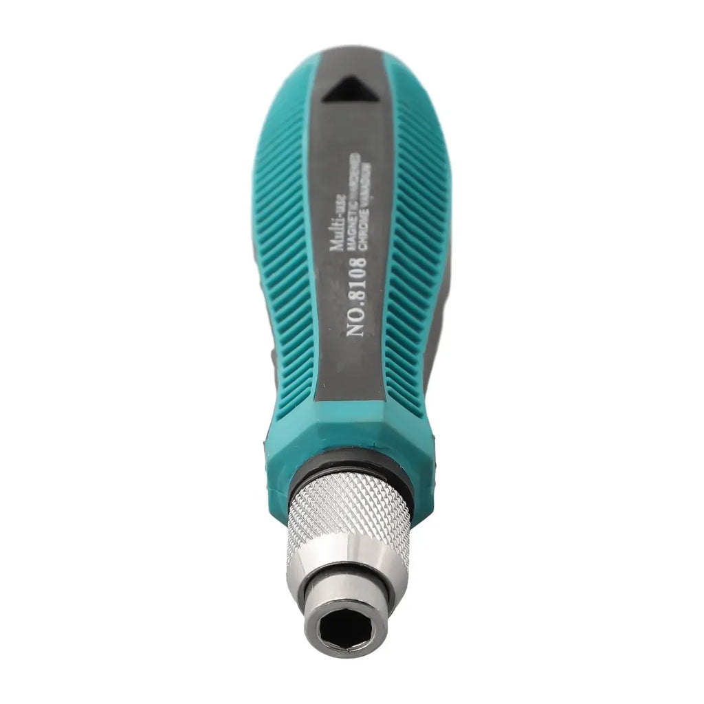 1/4'' Hex Screwdriver Handle | Magnetic Self-Locking Bit Holder for Repairs