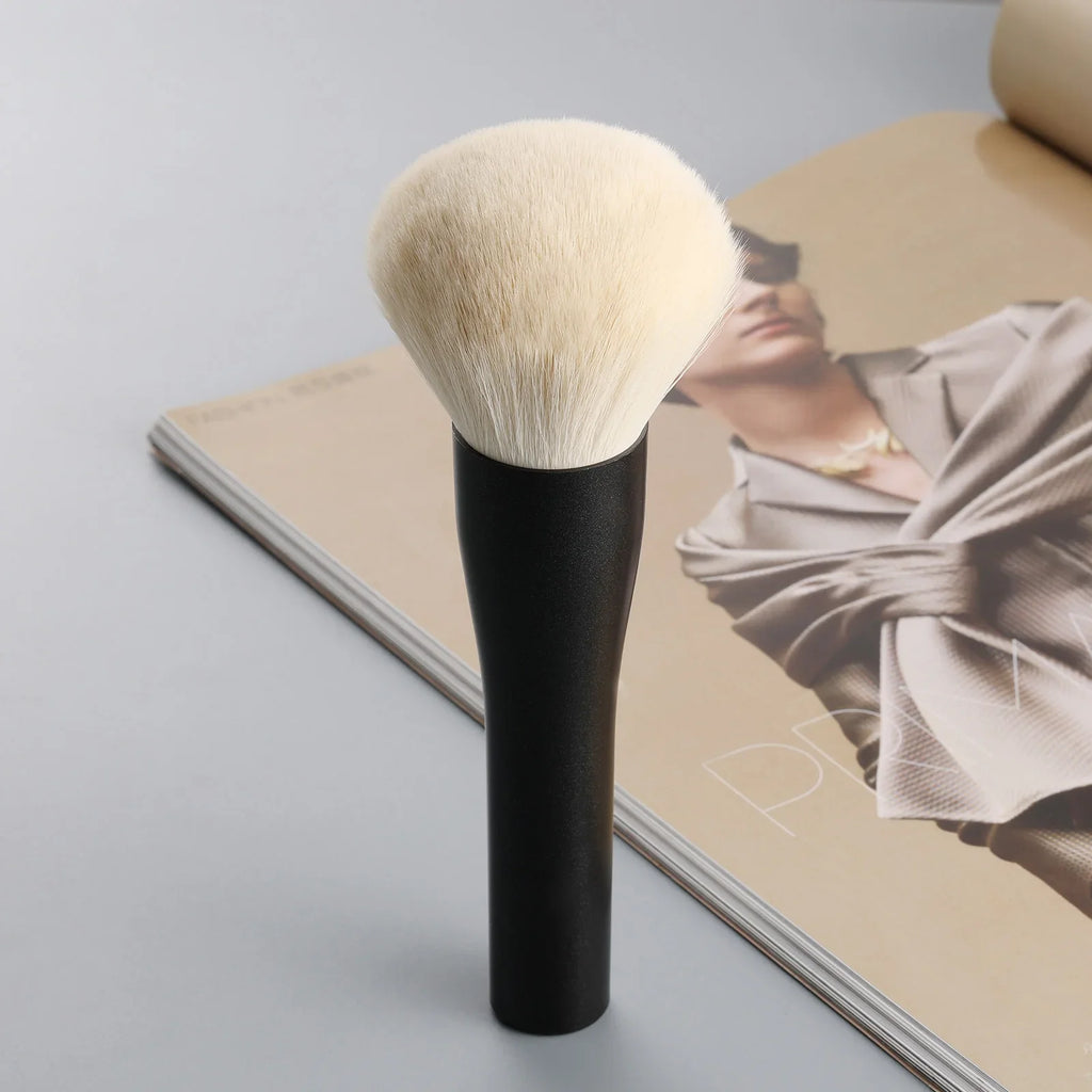 Large Fluffy Powder Brush | Professional Synthetic Bristles for All Skin Types