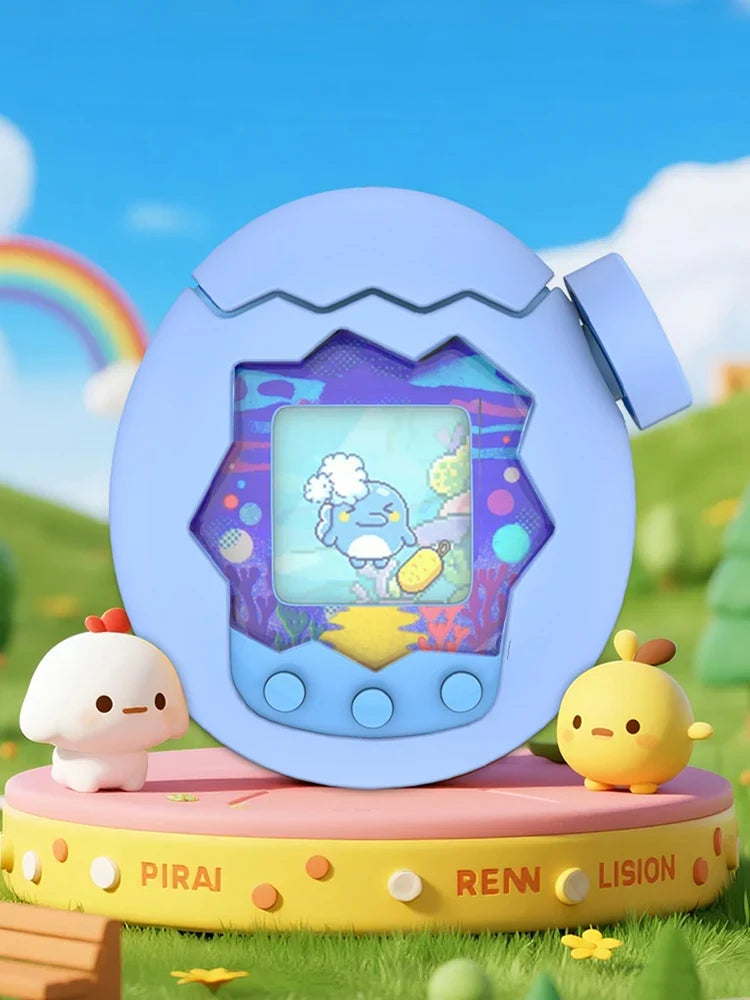 Silicone Cover with Thumb Grips and Lanyard | Soft Protective Case for Tamagotchi Paradise