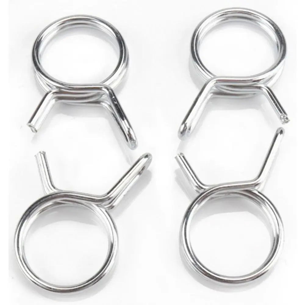 10Pcs Stainless Steel Tube Spring Hose Clamps Kit | Multi-Size Fuel Line Clips