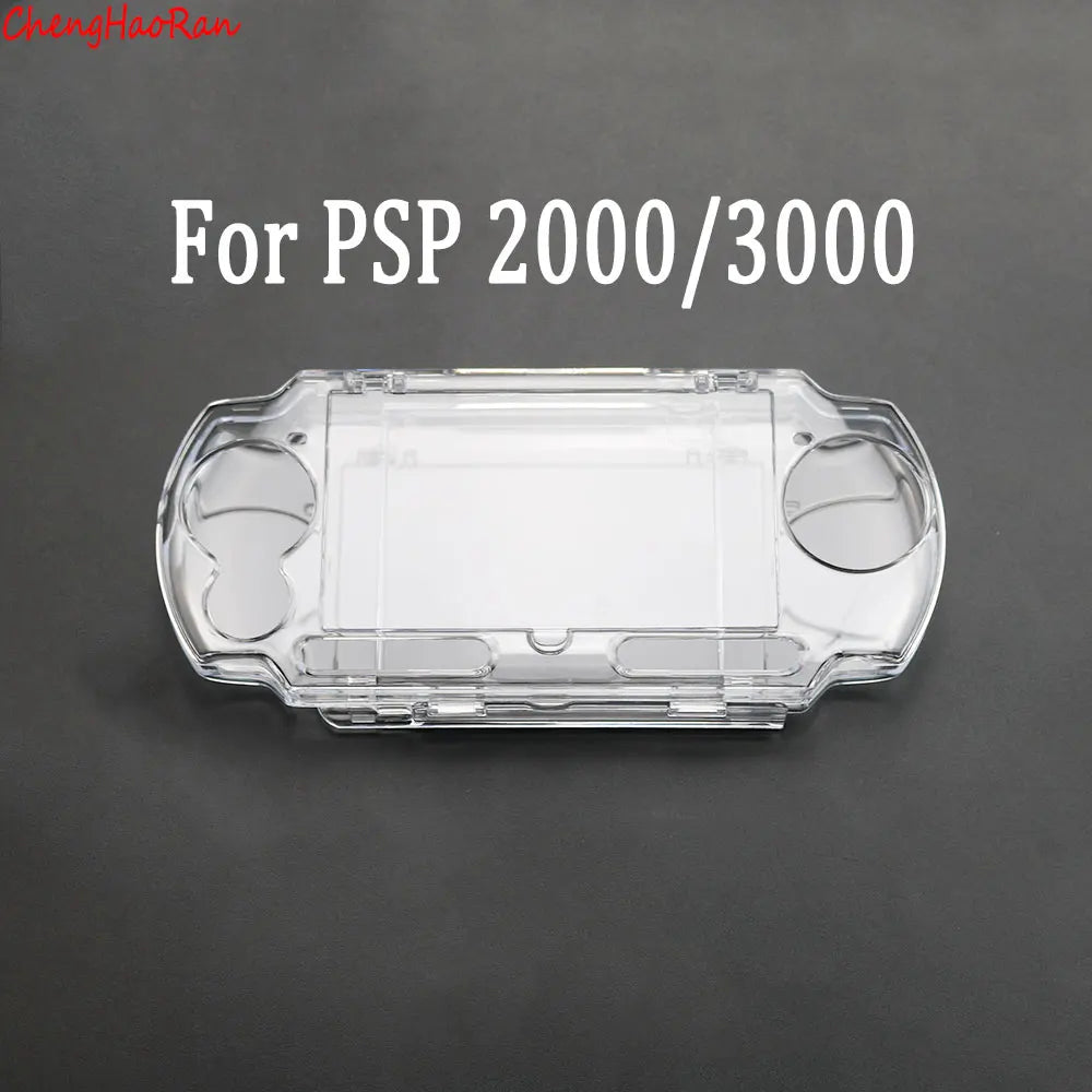 1 Piece Clear Hard Shell Protective Case for Nintendo 3DS XL, NDSL, PSP, GBA SP | Multi-Console Crystal Cover