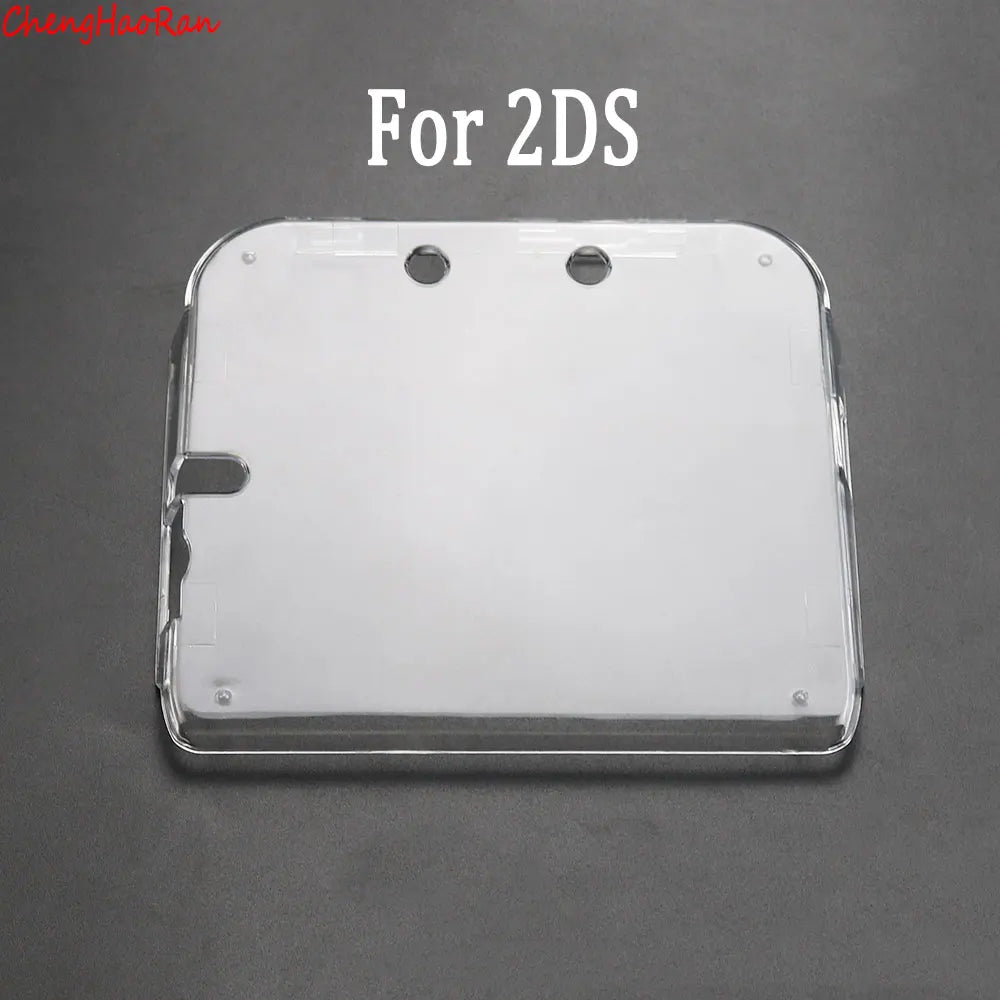 1 Piece Clear Hard Shell Protective Case for Nintendo 3DS XL, NDSL, PSP, GBA SP | Multi-Console Crystal Cover