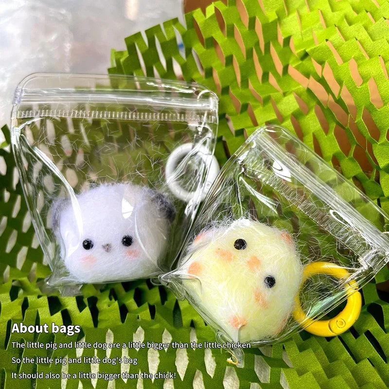 Cute Squeeze Stress Toy | Kawaii Silicone Pinch Toy Keychain