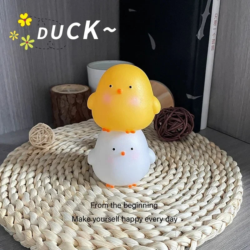 Cute Chicken Soft Night Light | Bedside Lamp for Kids Room Decor