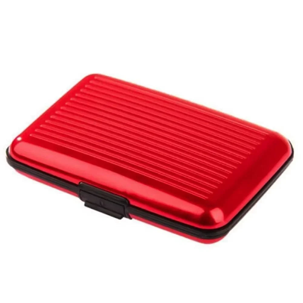 Metal Credit Card Holder Wallet | Slim Waterproof Card Protector