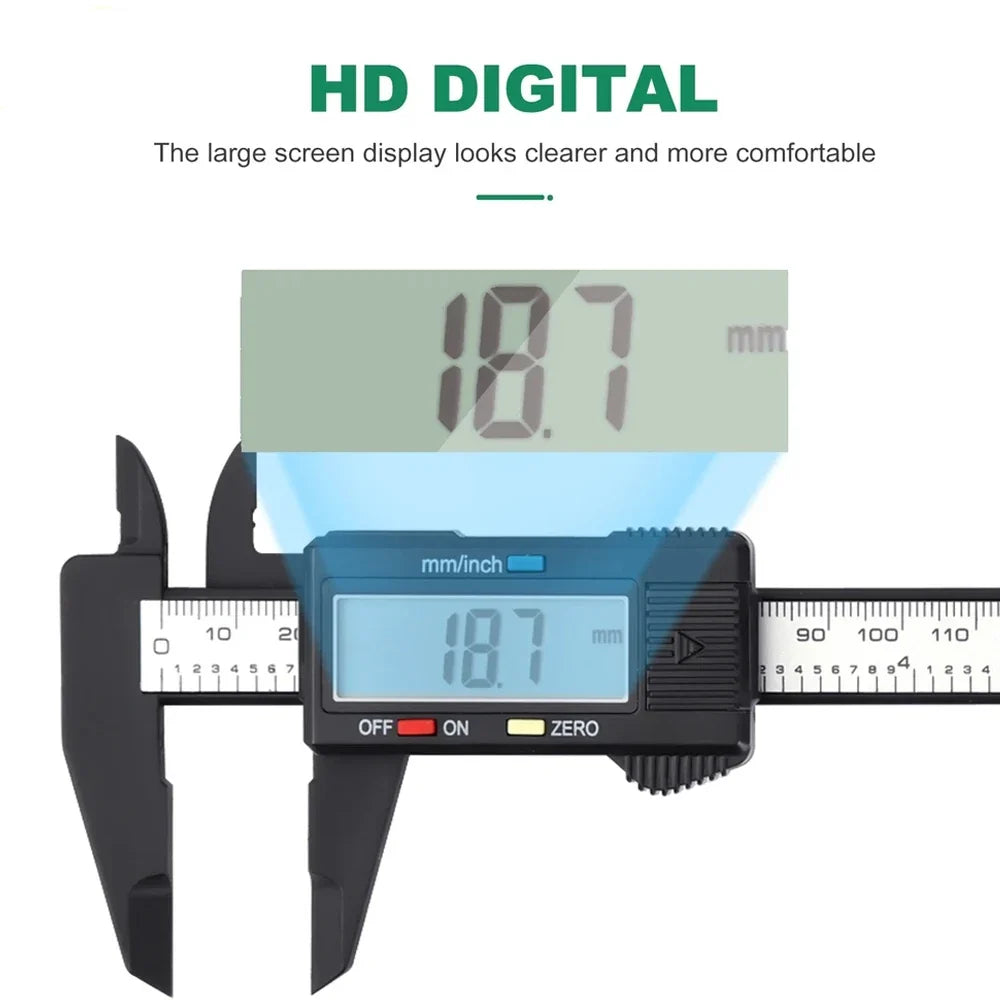 1PC Mini Plastic Vernier Caliper | 0 to 150mm Student Measuring Tool