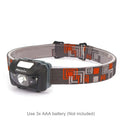 3W White Red Strobe Light LED Headlamp | Lightweight Portable Headlamp for Outdoor Hiking, Camping, and Climbing