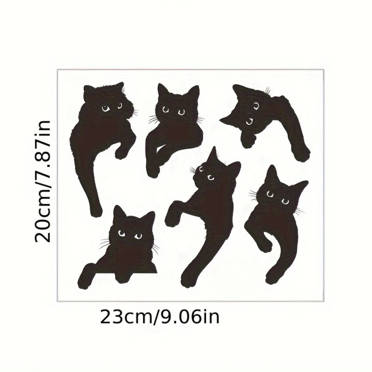 Cat Switch Stickers | Removable Vinyl Decals for Light Switches
