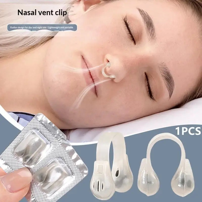 Silicone Nasal Dilator Stop Snoring | Nasal Clip for Better Sleep