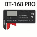 Digital Battery Capacity Tester | BT-168 PRO BT-168D Voltage Meter for AA AAA C D 9V Cells