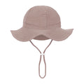 Baby Cotton Bucket Hat for Summer Sun Protection | Unisex Outdoor Panama Hat for Boys Girls