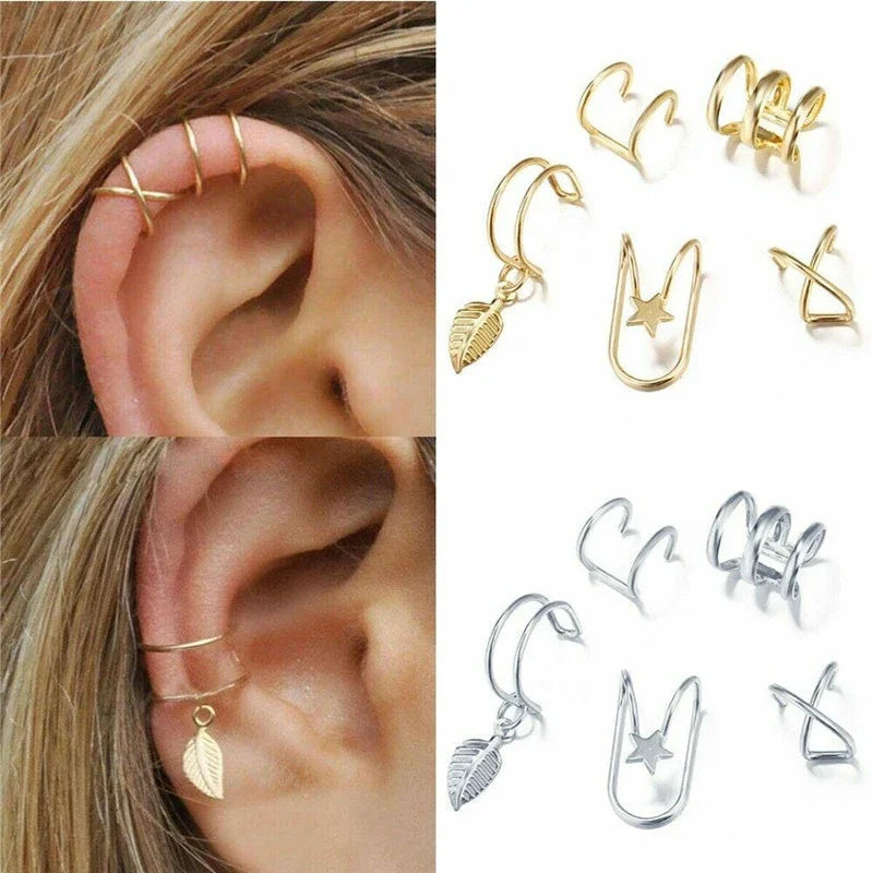 12PCS Hair Cuffs Beads for Braid Rhinestone Hair Piercing Rings Pigtails Decorations for Dreadlocks Accessories Jewelry in Hair