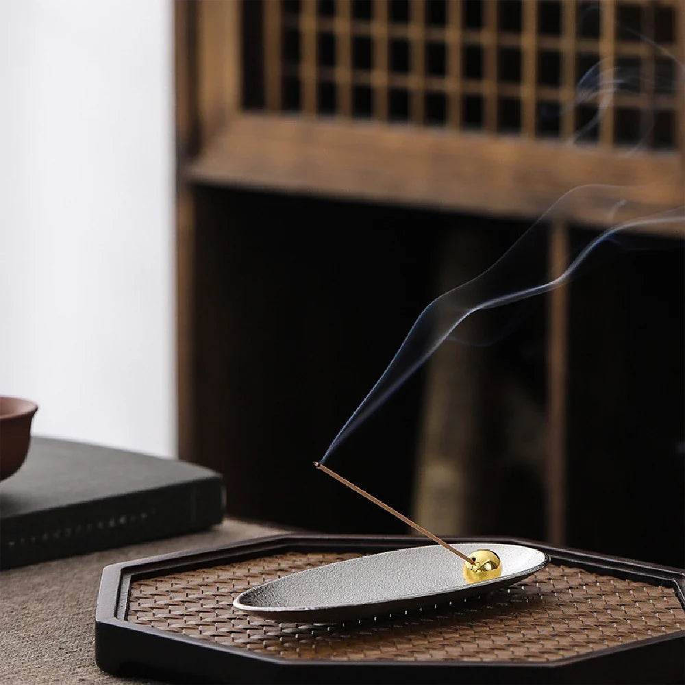 Alloy Copper Bead Incense Holder | Zen Tea Ceremony Incense Burner