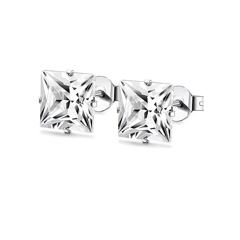 EVISPOL 316L Stainless Steel Small Hoop Earrings For Women Man Hypoallergenic Stud Earrings Fashion Ear Piercing Jewelry Gift
