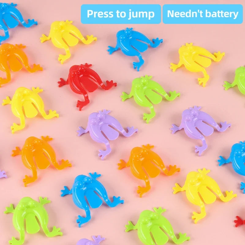 Jumping Frog Bounce Fidget Toy | Antistress Fun Game for Kids and Families