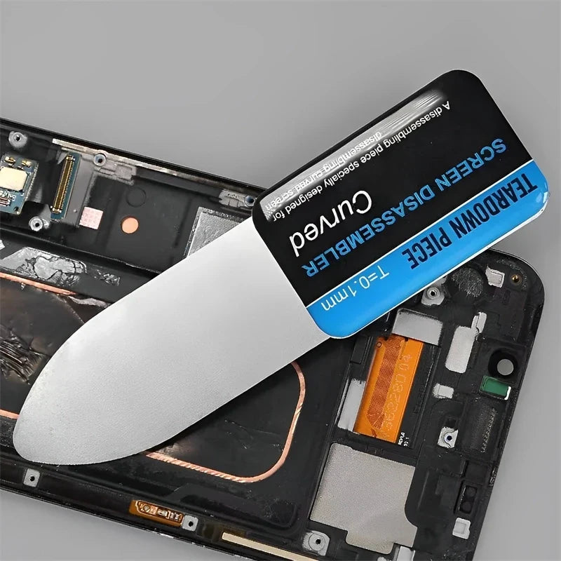 Curved LCD Screen Opening Pry Tool Set | Ultra Thin Flexible Spudger for Phone Repair
