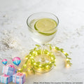 Willow Leaf Curtain String Lights | Battery Powered Decorative Fairy Lights