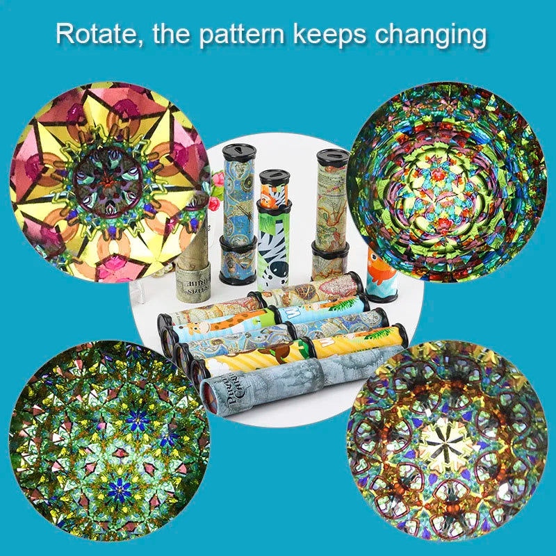 Scalable Kaleidoscope Toy | 30cm Adjustable Magic Educational Toy for Kids