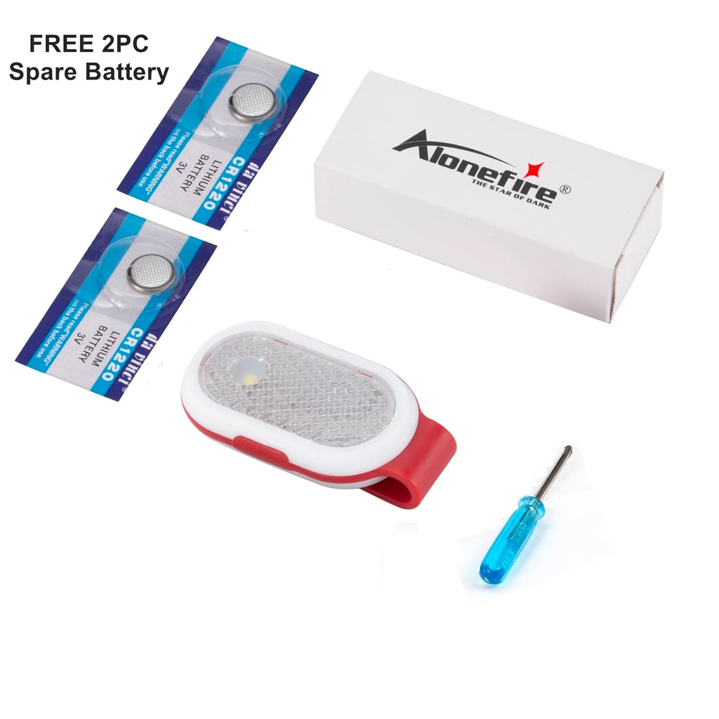 PL300 LED Clip on Running Light | Safety Warning Lamp for Night Running