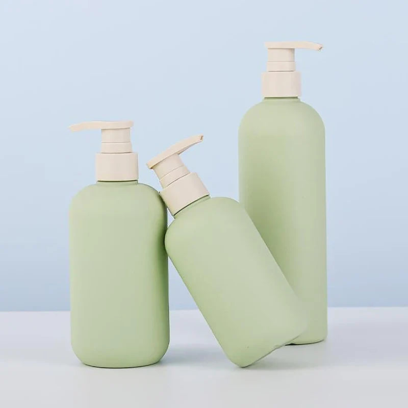 Refillable Foaming Soap Dispenser | Rustproof Plastic Shampoo and Shower Bottle for Kitchen and Bathroom