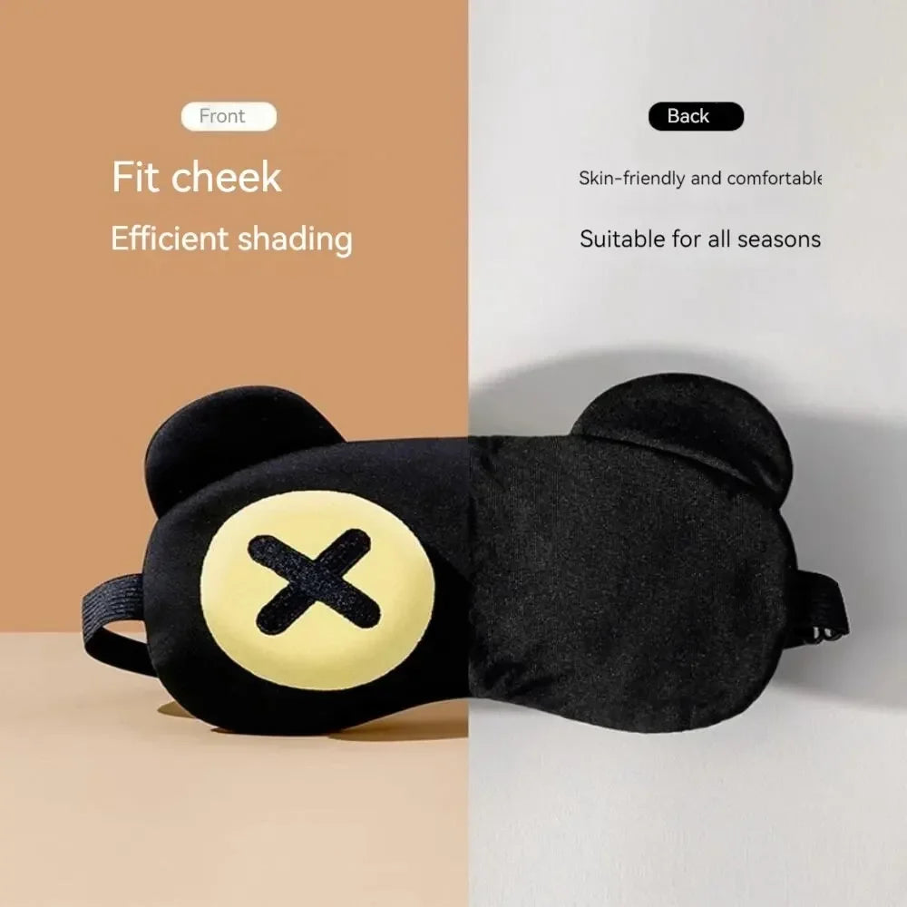 Cute Sleep Eye Mask for Kids and Students | Light Blocking Eye Cover