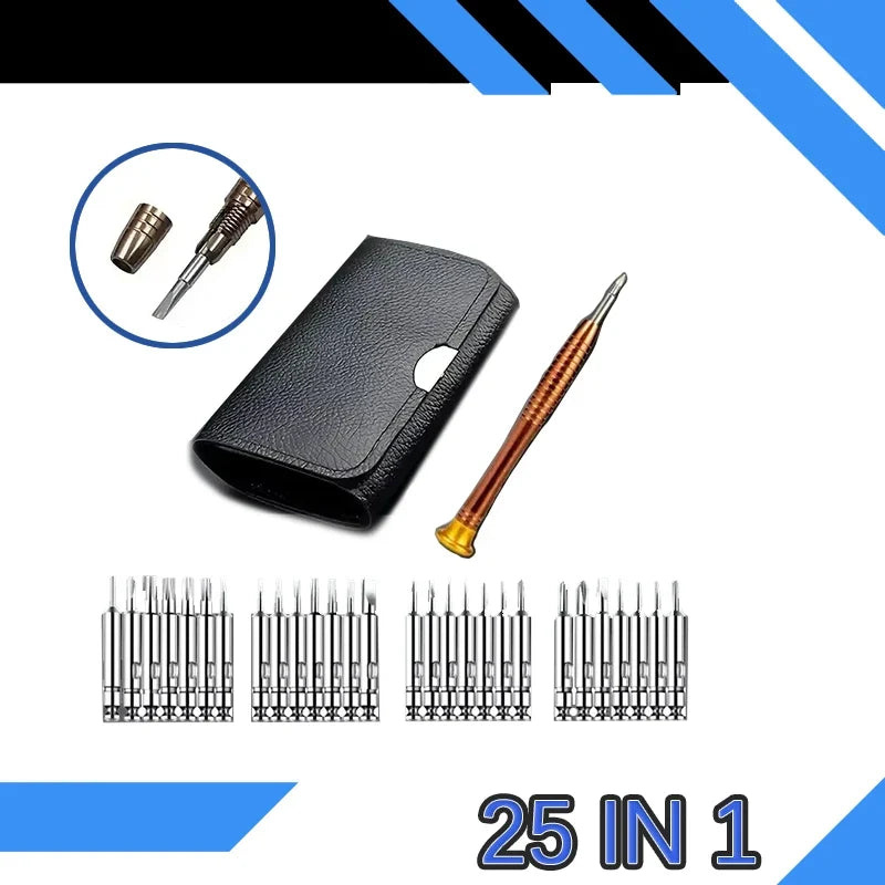25-in-1 Precision Screwdriver Set | Professional Repair Tool Kit for Electronics