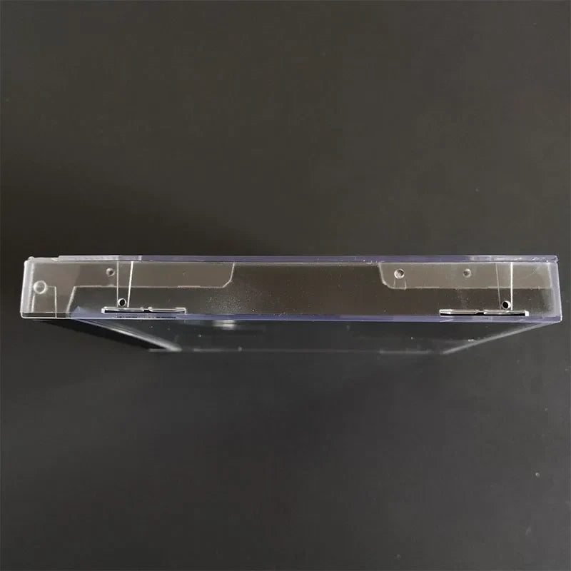 Clear PS1 Game Disc Storage Case | Transparent Single Disc Holder Bracket Box