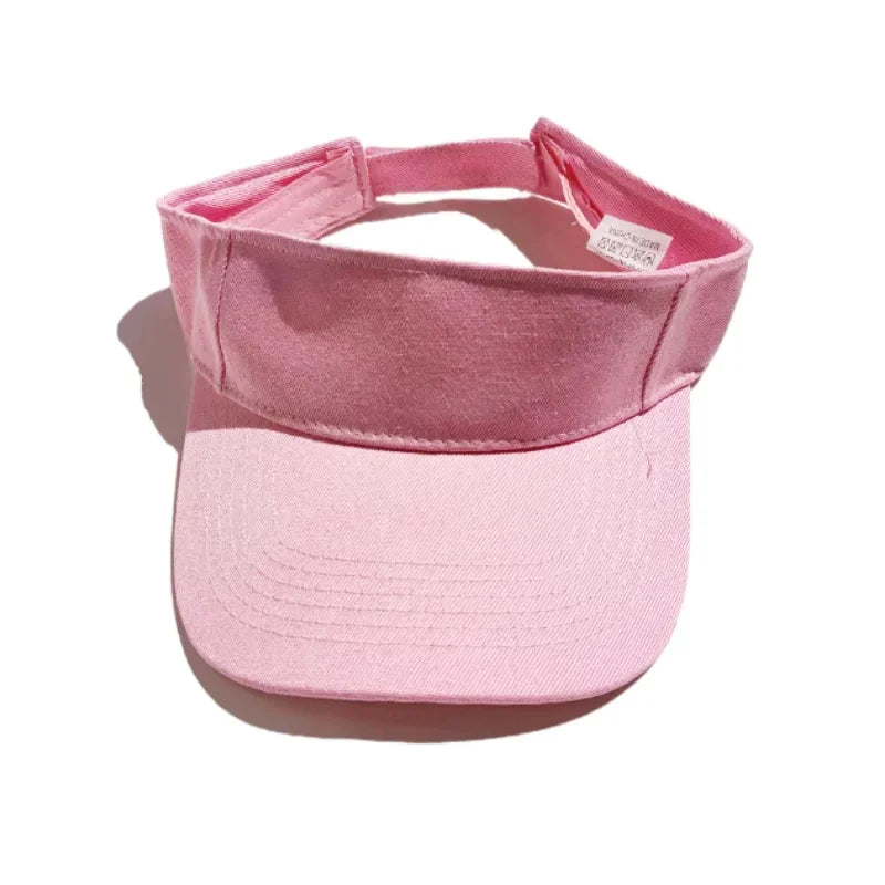 Unisex Cotton Sun Hat with Adjustable Visor | UV Protection for Outdoor Sports